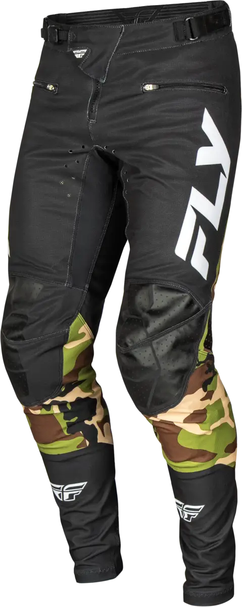 Rayce Bicycle Pants Black/Camo Sz 36