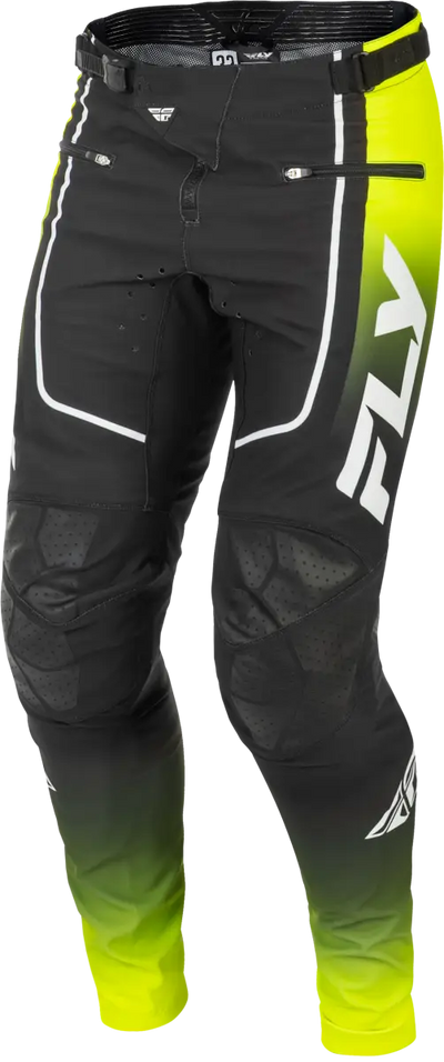 Rayce Bicycle Pants Lime/Black/White Sz 30 - FLY RACING