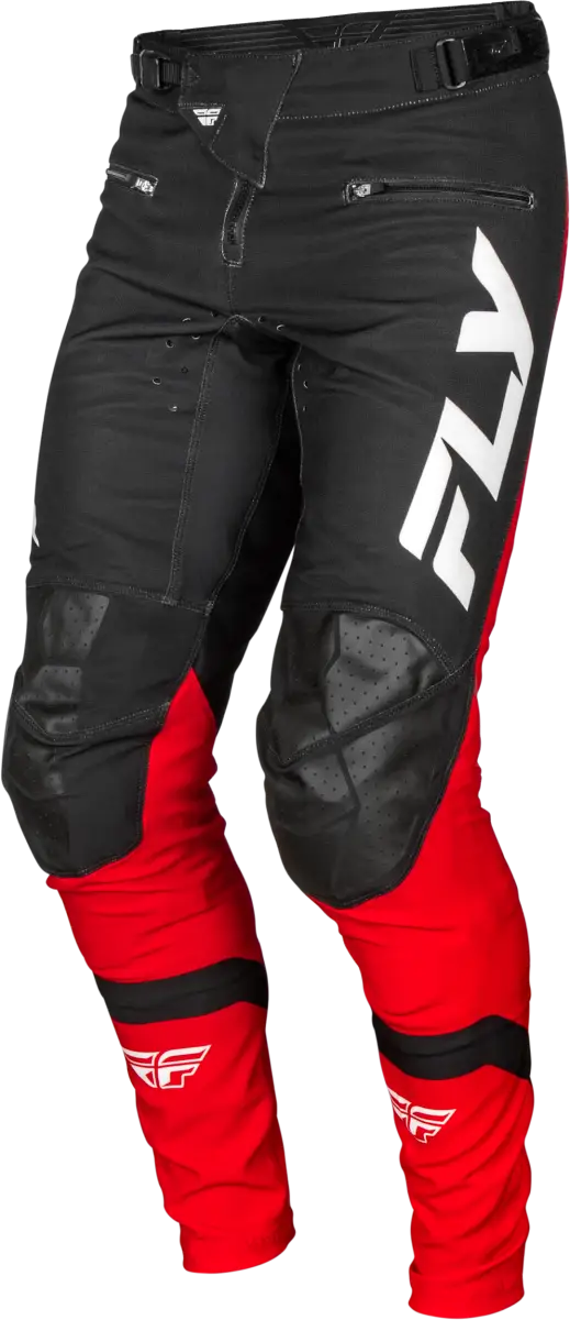 Rayce Bicycle Pants Red/Black/White Sz 38 - FLY RACING