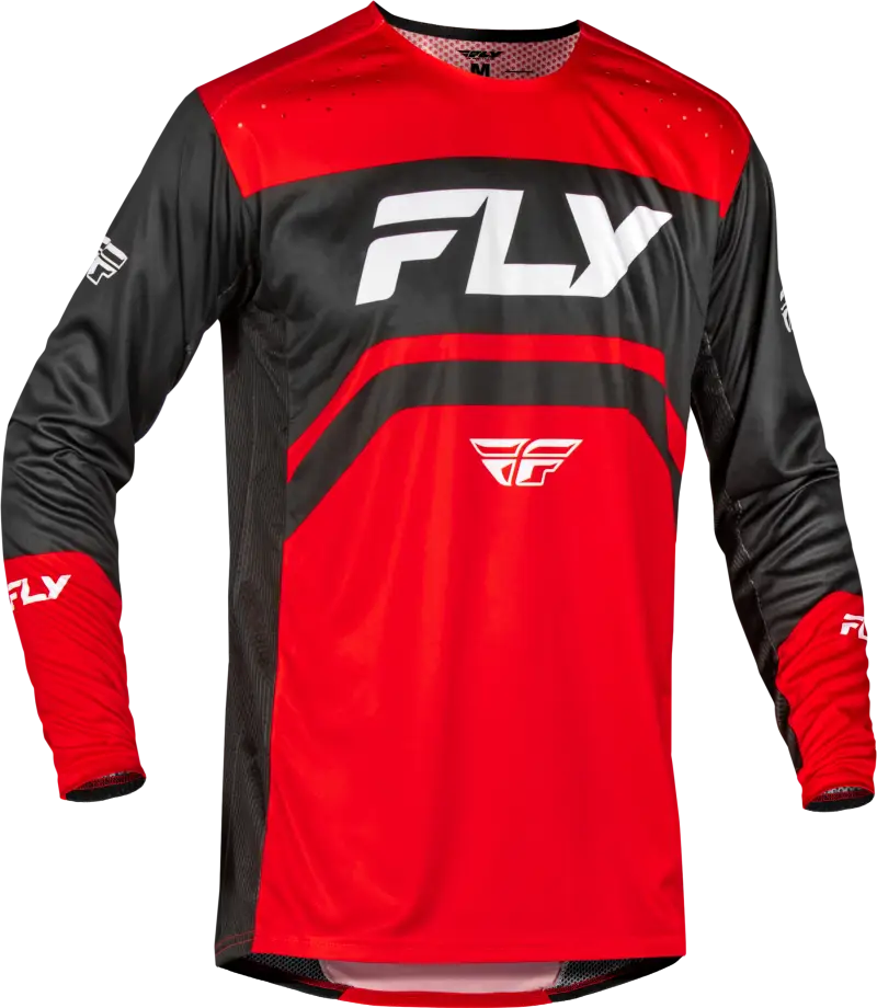 Rayce Bicycle Jersey Red/Black/White Xl - FLY RACING