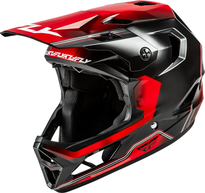 Rayce Repeat Bicycle Helmet Black/Red Sm - FLY RACING