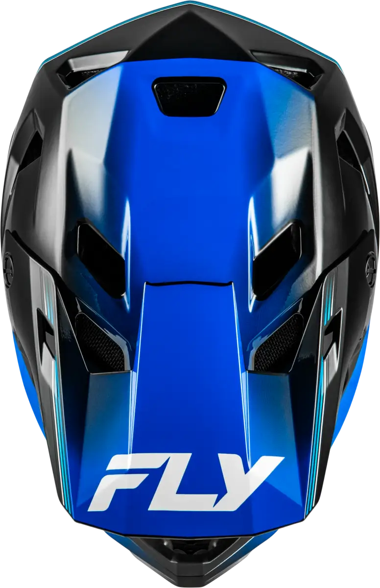 Rayce Repeat Bicycle Helmet Black/Blue Md - FLY RACING