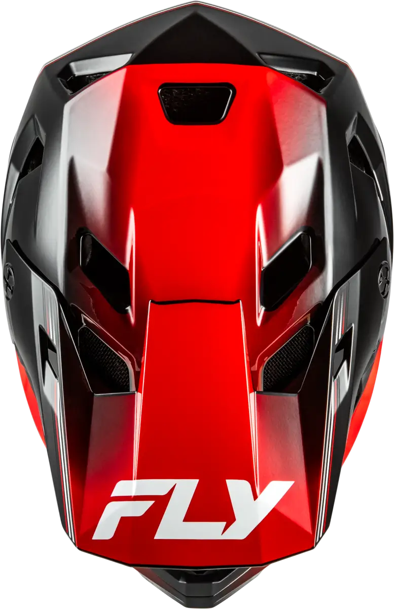 Rayce Repeat Bicycle Helmet Black/Red Xl - FLY RACING