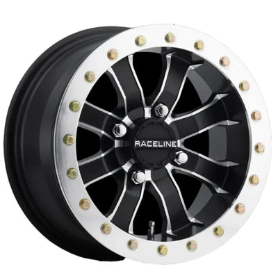 RBL-15R-A14-RING-16 Raceline Squad Bdlk Ring 15 Inch Red 16 Hole W/Red Decal - Wheel Components