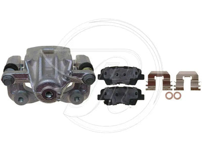 RC12593CS Raybestos disc brake caliper and pads for improved car brake performance
