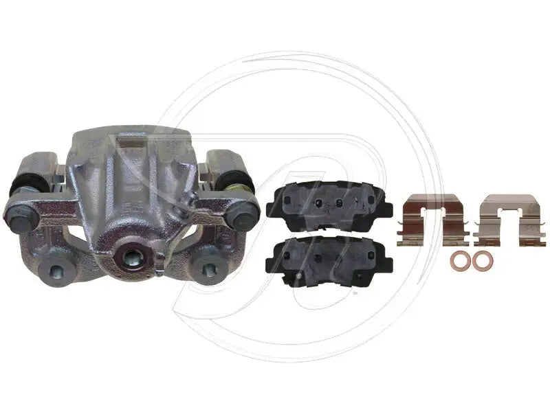 RC12593CS Raybestos disc brake caliper and pads for improved car brake performance