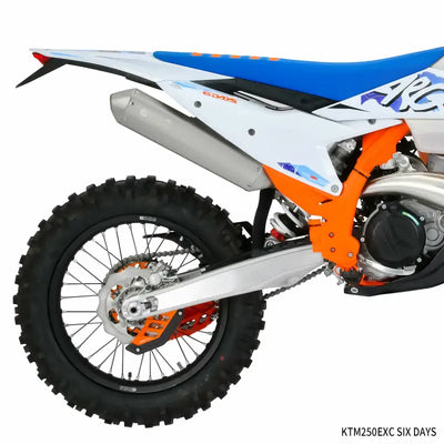 Rear Disc Guard Orange - ZETA