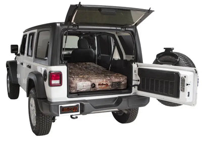 Rear Seat Air Mattress 66 Inch Length x 52 Width 10 Height Inflated; With Built-In Rechargeable Battery Powered Pump;