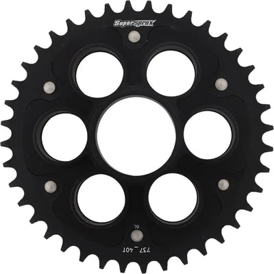 Rear Stealth Sprocket Alu/Stl 40t 520 Blk Duc 