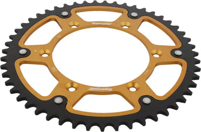 Rear Stealth Sprocket Alu/Stl 51t 520 Gld Yam 