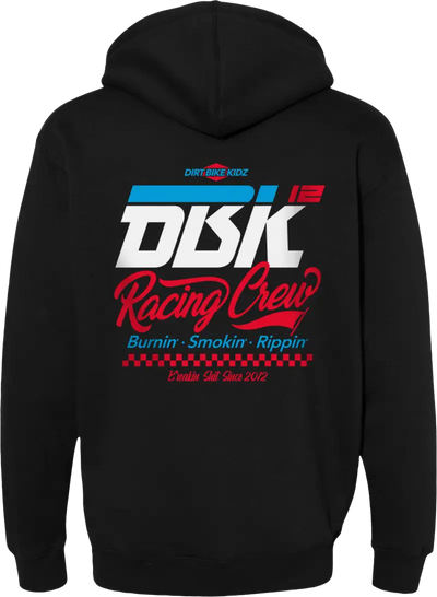 Recking Crew Hoodie Black Sm - DBK