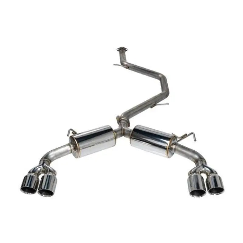 Remark 2019 + Toyota Corolla Hatchback Quad-Exit Cat-Back Exhaust Stainless Steel - Truck & Automotive