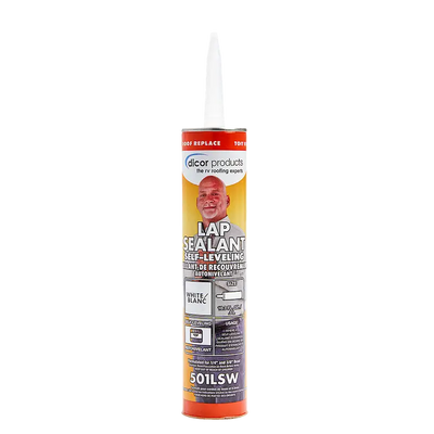 Tube of Dicor Lap Sealant for RV, self-leveling lap sealant replacement for Dicor 501LSW