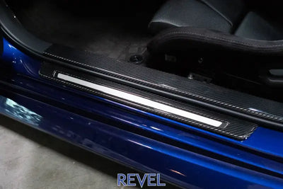 Revel GT Dry Carbon 2022 Toyota GR86 / Subaru BRZ Sill Covers - 2 Pieces - 1TR4GT0CS06 - Exterior Styling
