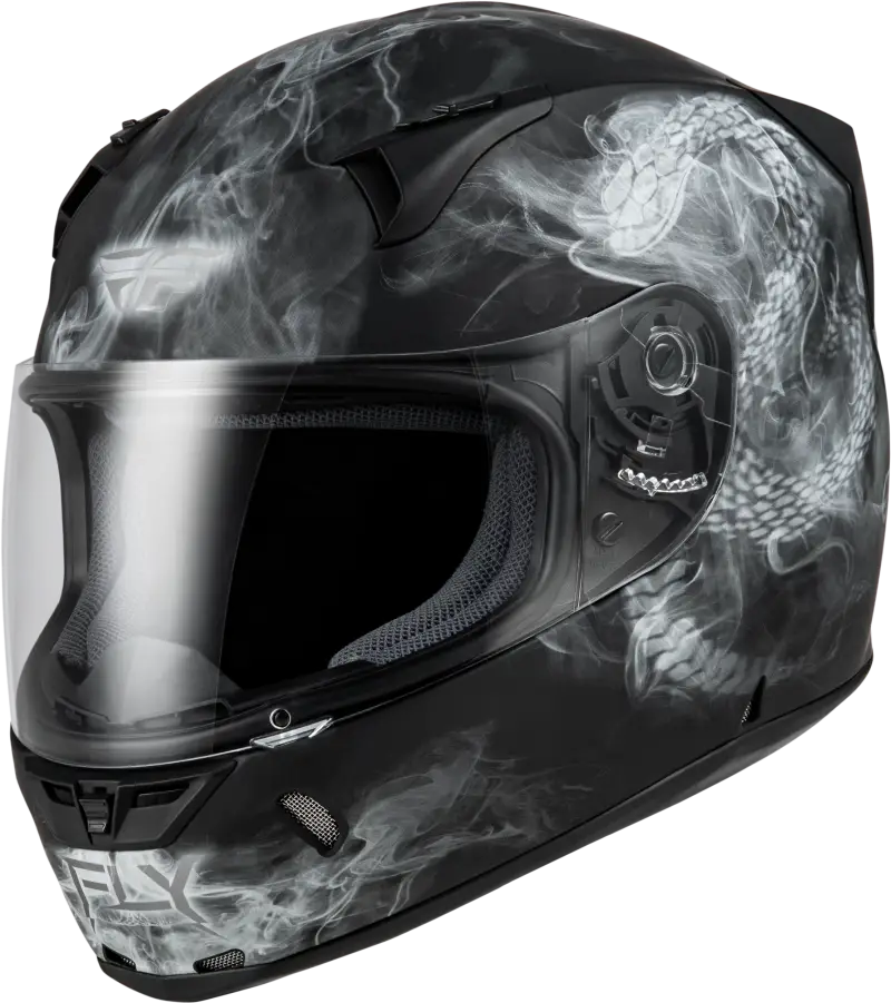 Revolt Coil Helmet Matte Black/White Xl
