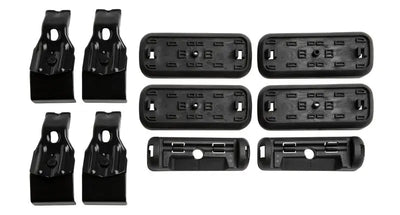 Rhino-Rack 2500 Roof Rack Fitting Kit with 4 Pads and Clamps - Truck & Automotive