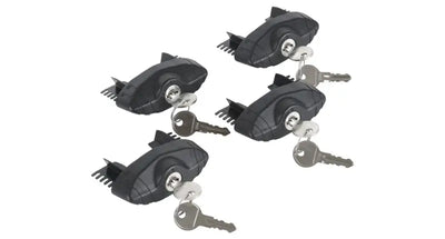 Rhino-Rack Vortex Locking End Caps - Set of 4 - Truck & Automotive