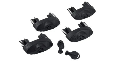 Rhino-Rack Vortex Secure Core Locking End Caps - Set of 4 - Truck & Automotive
