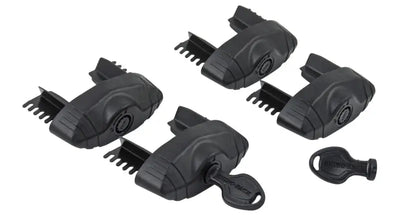 Rhino-Rack Vortex Secure Core Locking End Caps - Set of 4 - Truck & Automotive