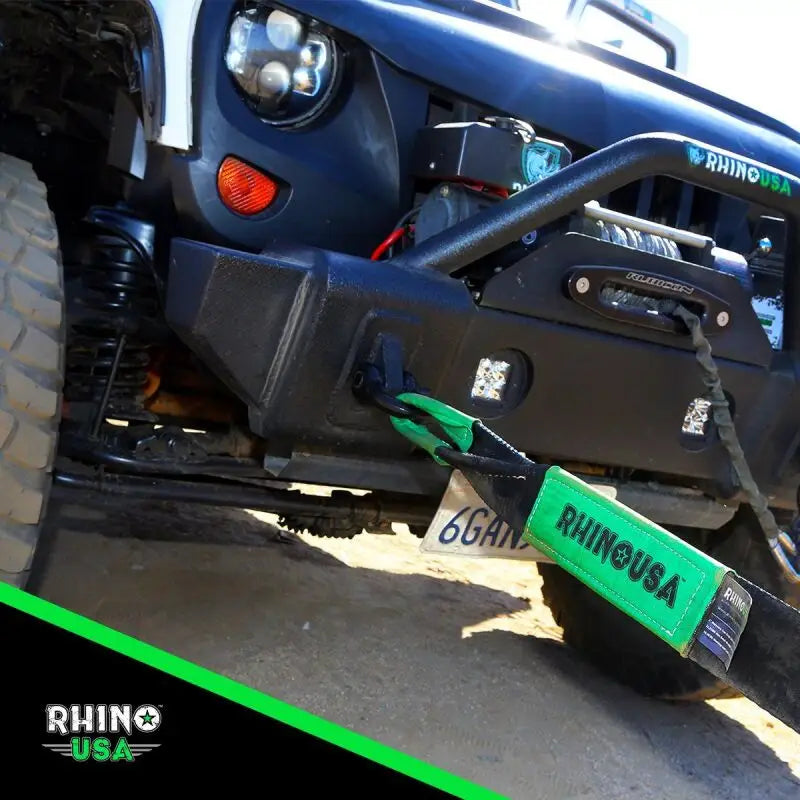 Rhino USA 20Ft Tow Strap/Shackles Combo - Rhino USA