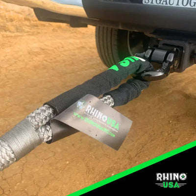 Rhino USA Kinetic Energy Recovery Rope (7/8In X 20Ft) Green - Rhino USA