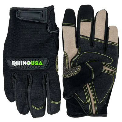 Rhino USA Recovery Gloves (Black) - Rhino USA