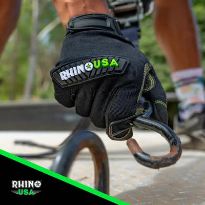 Rhino USA Recovery Gloves (Black) - Rhino USA