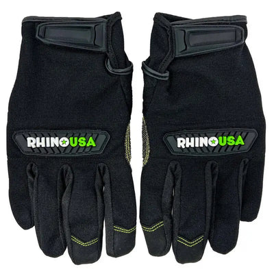 Rhino USA Recovery Gloves (Black) - Rhino USA
