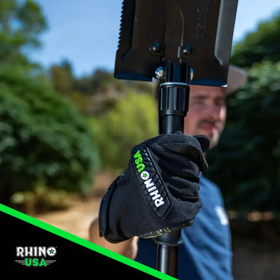 Rhino USA Recovery Gloves (Black) - Rhino USA