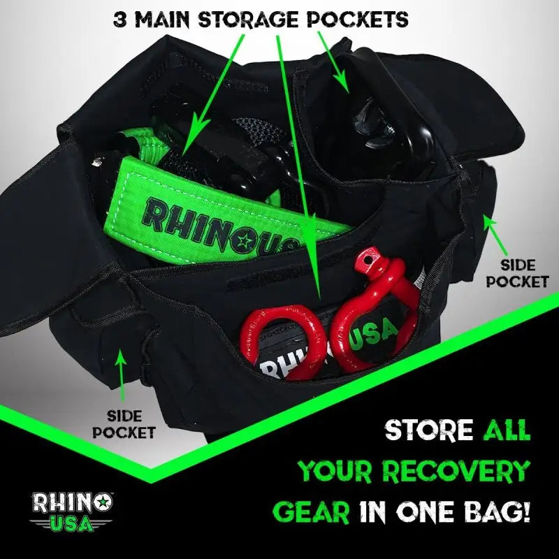 Rhino USA Ultimate Recovery Gear Storage Bag (Camo) - Rhino USA
