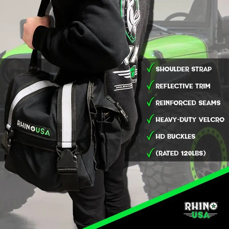 Rhino USA Ultimate Recovery Gear Storage Bag (Black) - Rhino USA