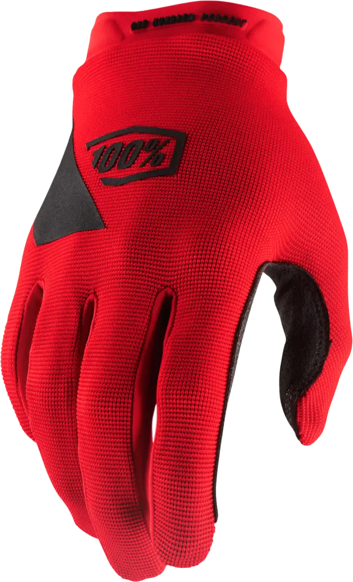 100% Ridecamp Gloves Red Sm