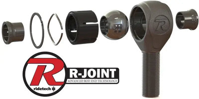 Ridetech 88-98 Chevy C1500 2WD Bolt-On Wishbone Rear Suspension with 10 Bolt Axle - 11377199