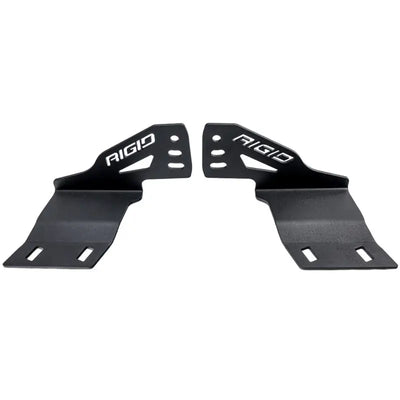 Black RIG Bumper Mount for RDS Series by Rigid Industries for 2020+ Ford Super Duty.