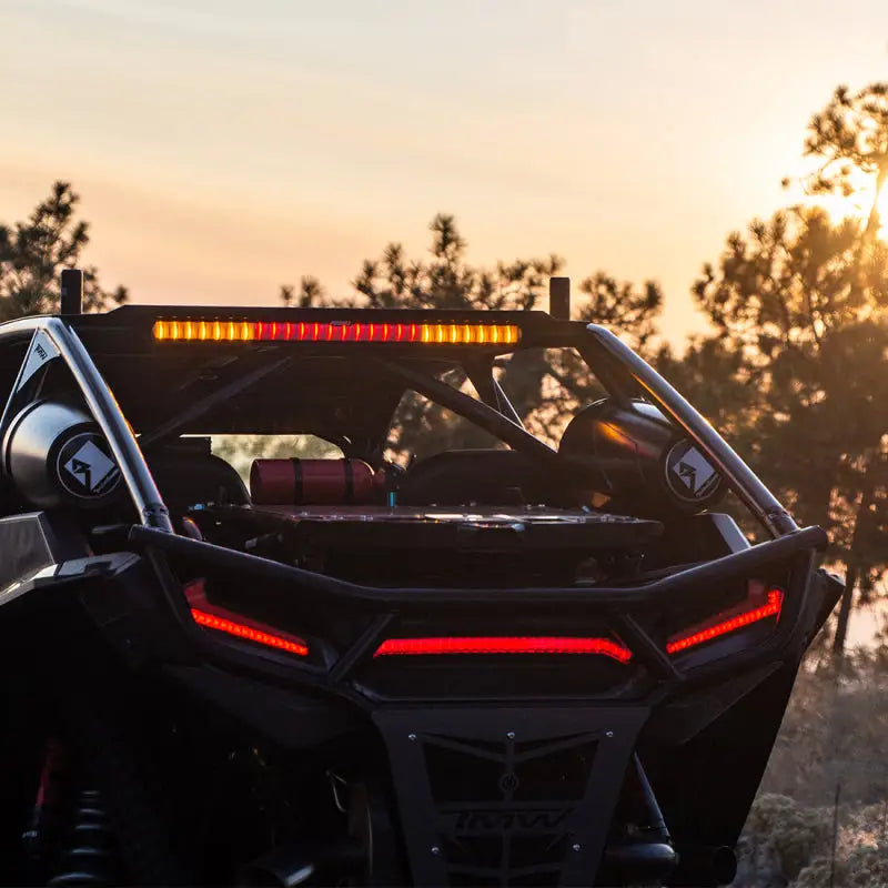 Rigid Industries 28in Chase Light Bar Universal - Rear Facing 27 Mode 5 Color LED - Truck & Automotive