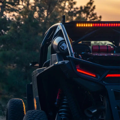 Rigid Industries 28in Chase Light Bar Universal - Rear Facing 27 Mode 5 Color LED - Truck & Automotive
