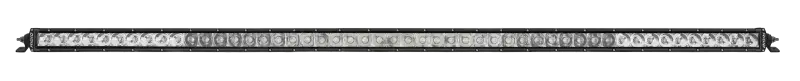 Illuminated LED light bar on Rigid Industries 50in SR-Series Pro for better night visibility
