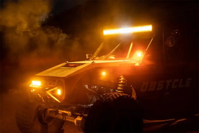 Rigid Industries E-Series 10in. Spot w/ Amber PRO Lens - Truck & Automotive