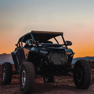 Rigid Industries Revolve 30in Bar w/Amber Trim Ring - Truck & Automotive