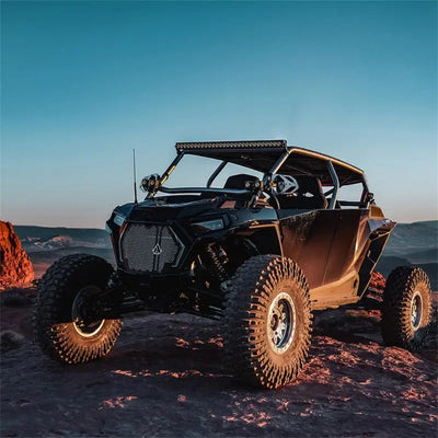 Rigid Industries Revolve 30in Bar w/Amber Trim Ring - Truck & Automotive