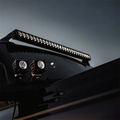 Rigid Industries Revolve 40in Bar w/Amber Trim Ring - Truck & Automotive