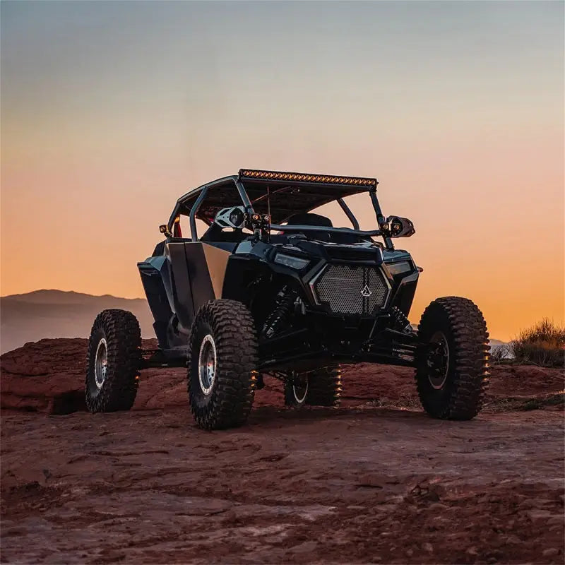 Rigid Industries Revolve 40in Bar w/Amber Trim Ring - Truck & Automotive