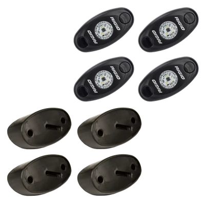 Rigid Industries Rock Light Kit- Blue (4 lights) - Truck & Automotive
