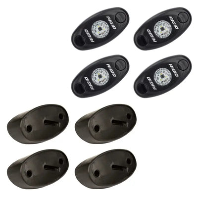 Rigid Industries Rock Light Kit- Blue (4 lights) - Truck & Automotive