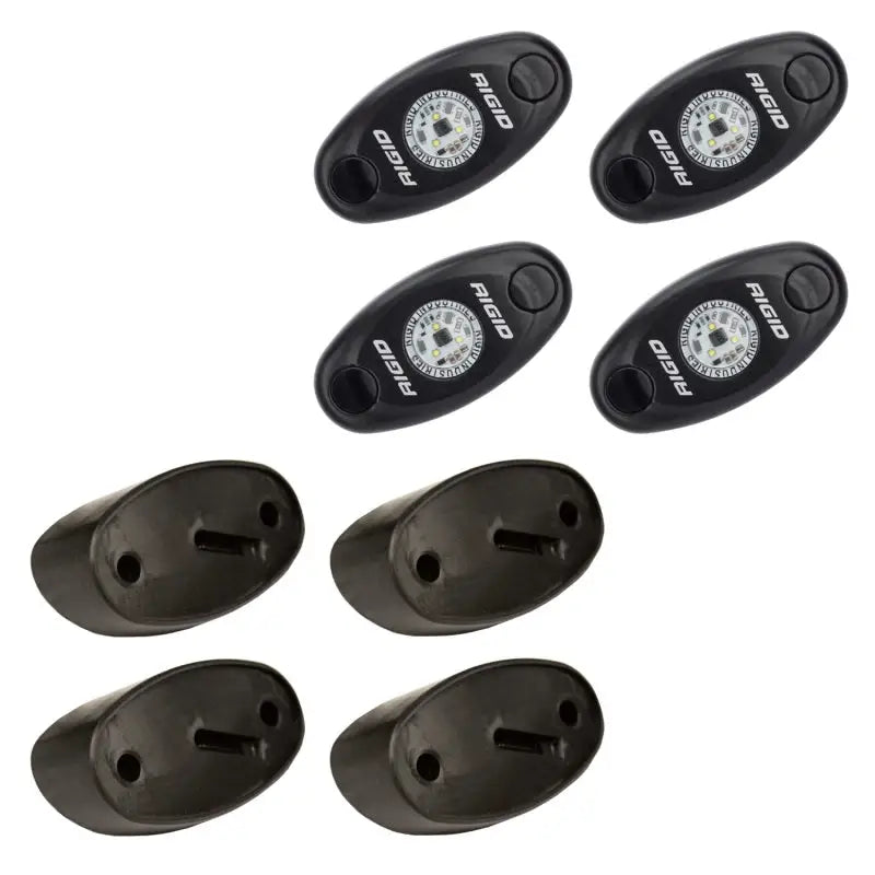 Rigid Industries Rock Light Kit- Blue (4 lights) - Truck & Automotive