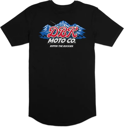Rippin The Rockies Premium Tee Black 2x - DBK