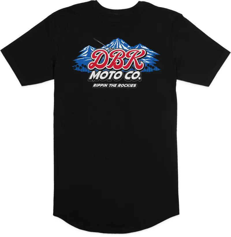Rippin The Rockies Premium Tee Black Md - DBK