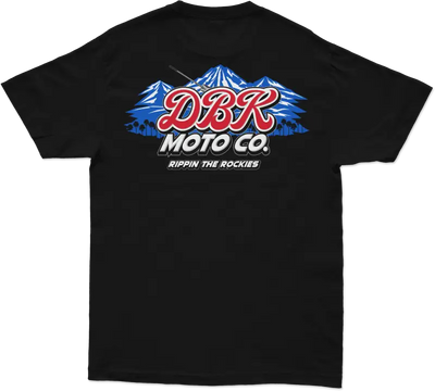 Rippin The Rockies Tee Black Md - DBK