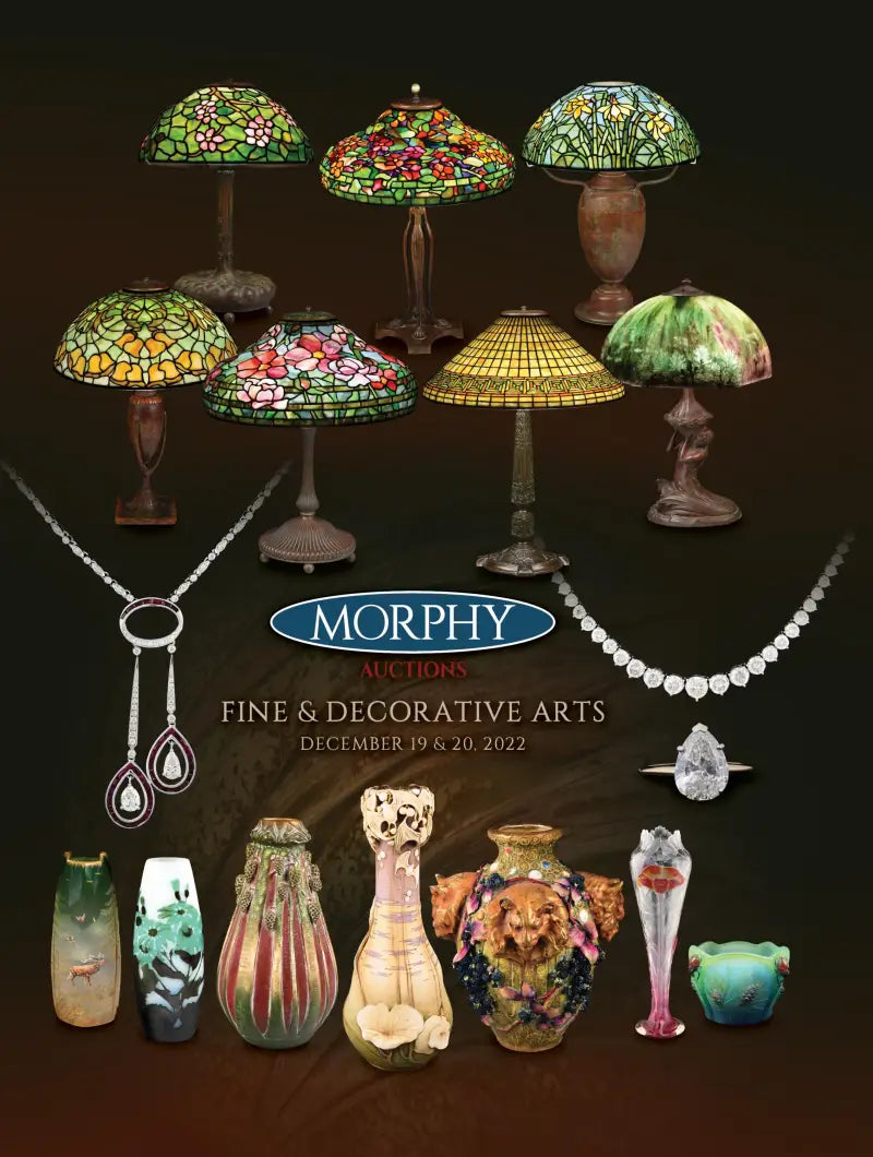 Auction poster with lamps jewelry vases for River Road Diamond Shorty Gloves Black Womens -2XL