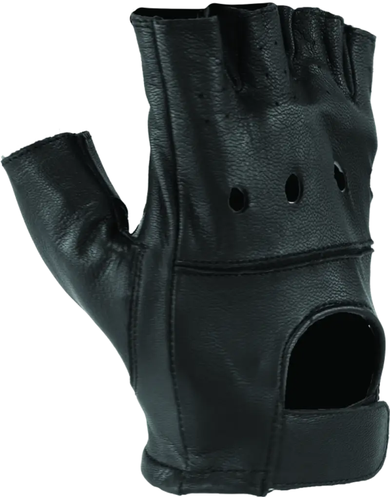 Black River Road Hollister Hollister Shorty Gloves fingerless leather gloves small size